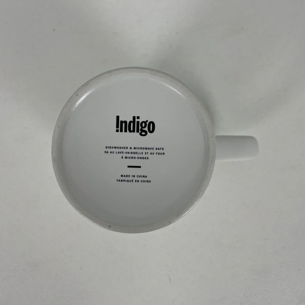 Indigo Canada Manners for Days Coffee Tea Mug Black White Red Maple Leaf 16 oz. - Picture 5 of 9